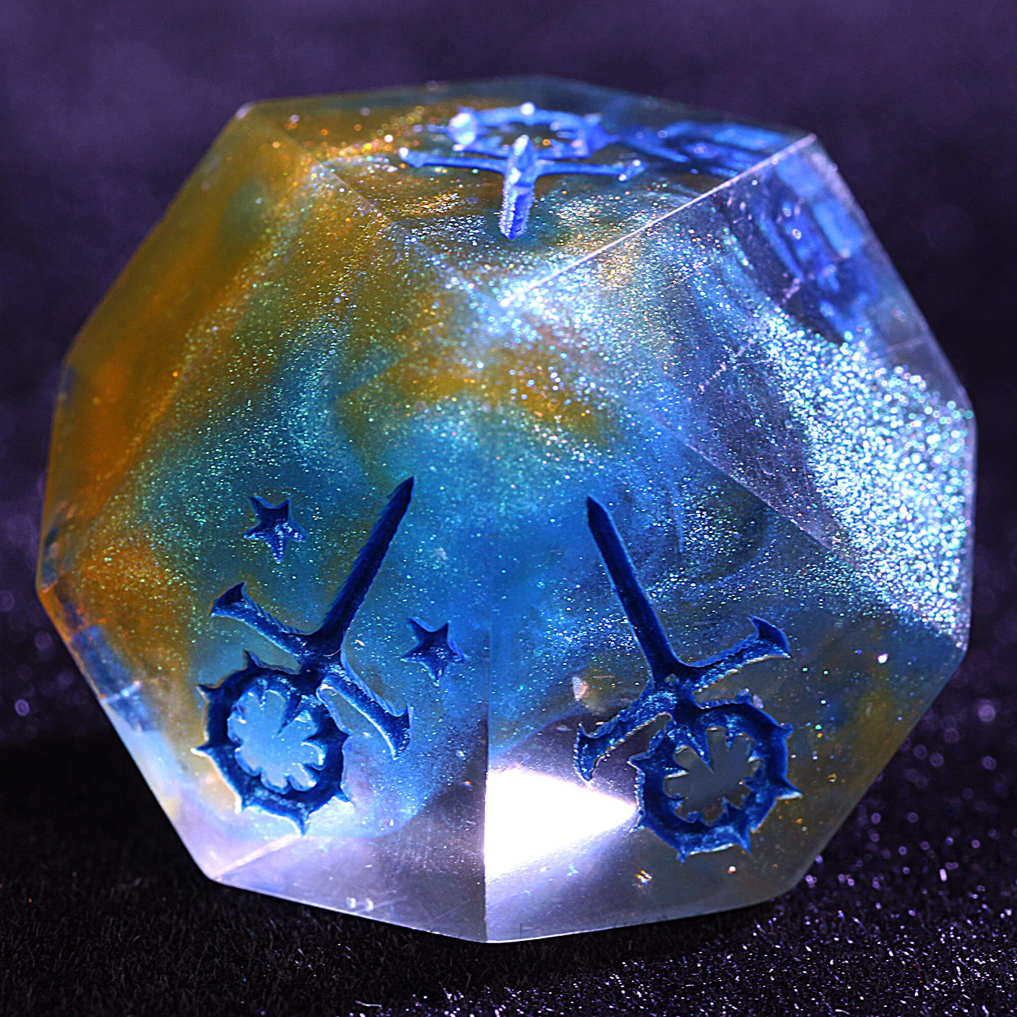 15 Polyhedral Resin Sabbat Dice Set VtM WoD Pandemonium - Image 3