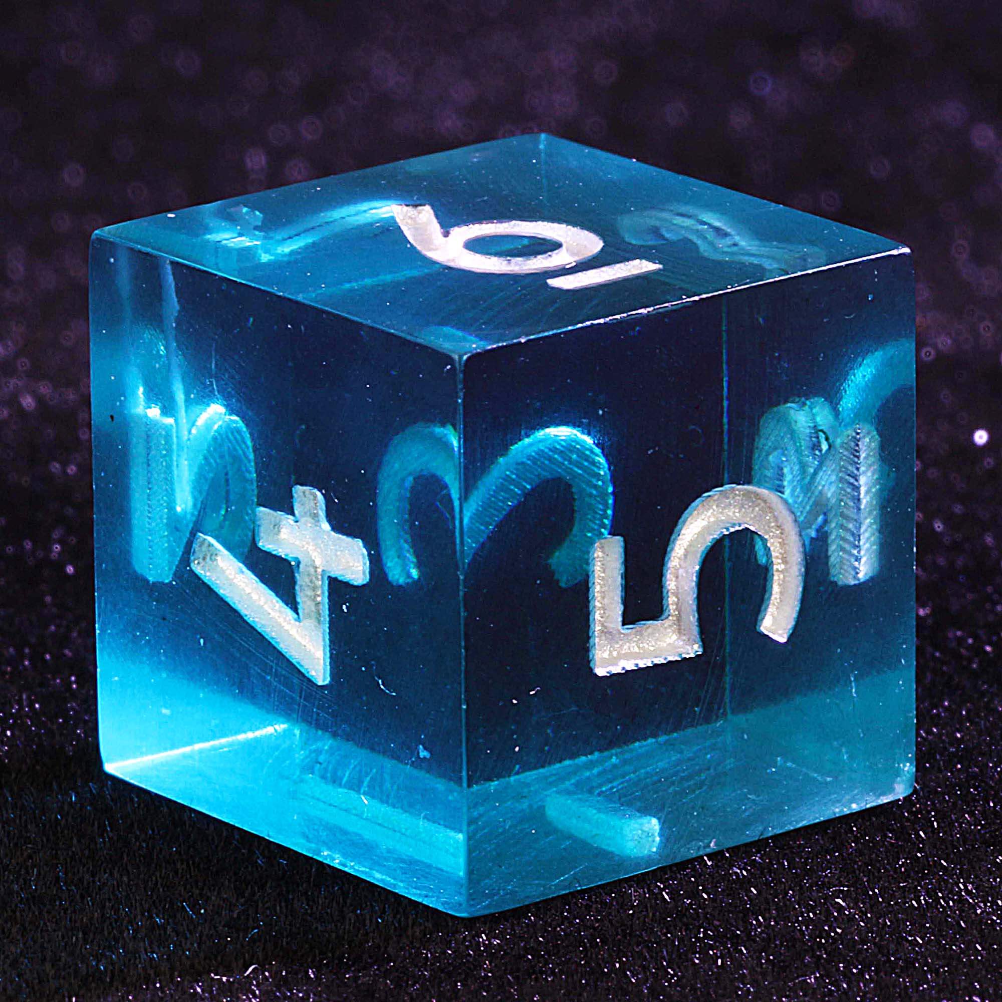 9 Polyhedral D&D Set of Dice Rainbow - Image 3