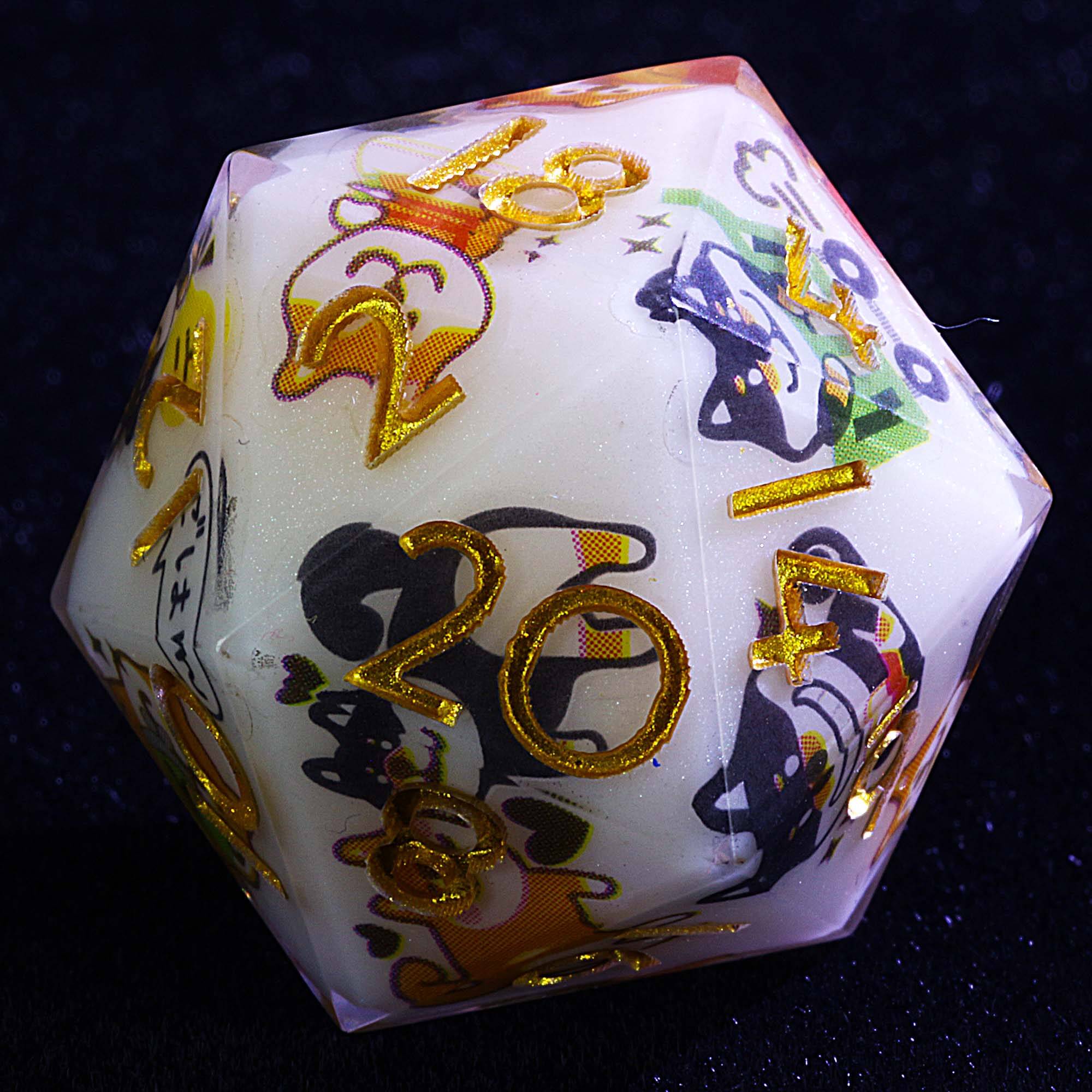 9 Polyhedral DnD Sets Dice Pawfect Diary - Image 2