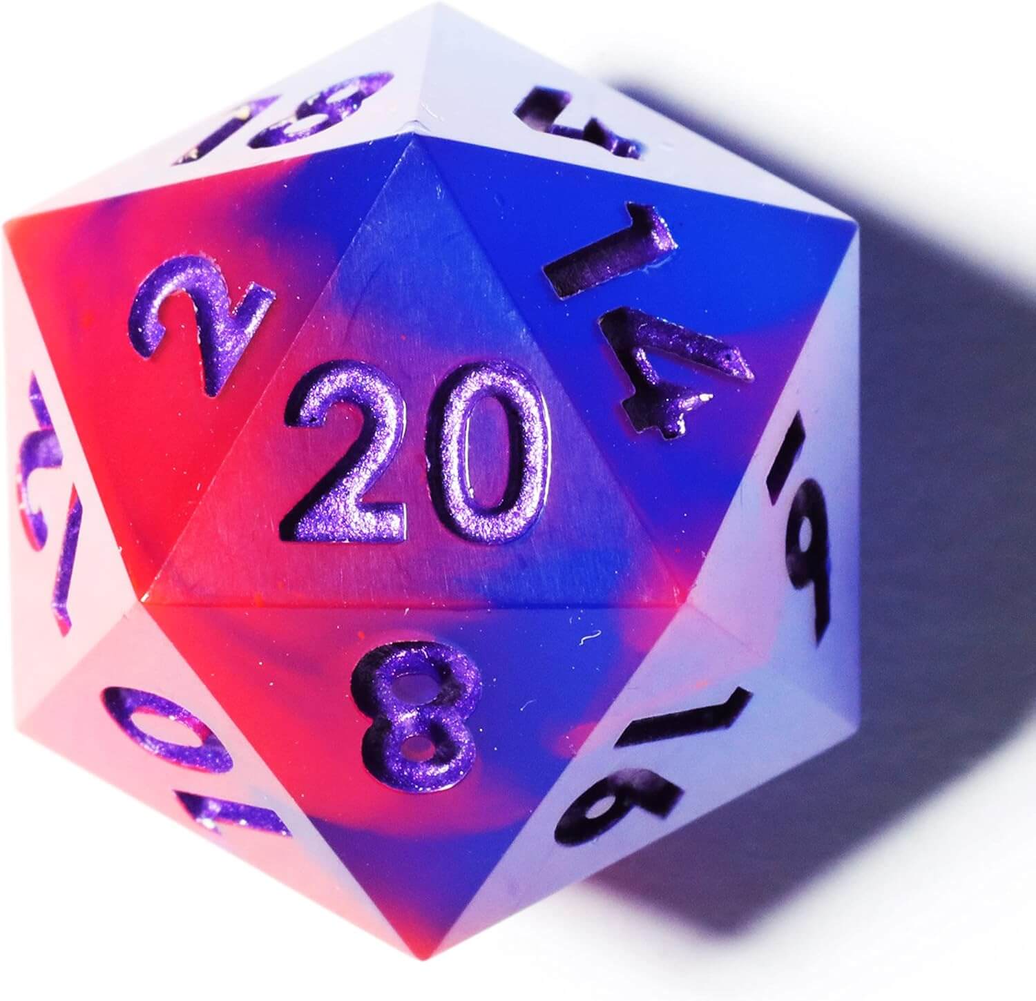 Cool 7 Sharp Edge Game Polyhedral Set Dice D and D - UV Miracle - Image 2