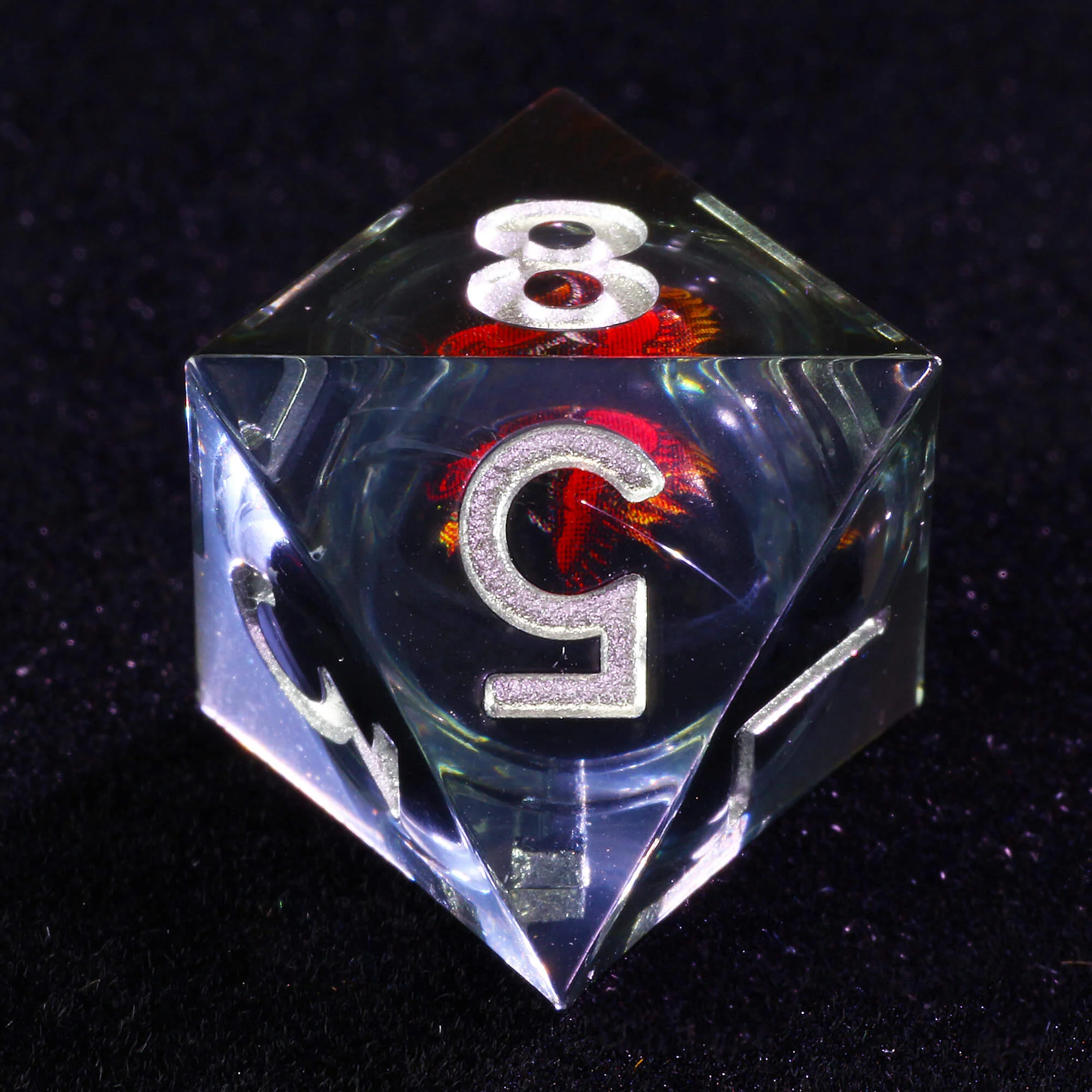 Gaming 7 Polyhedral Dragon Liquid Core DnD Dice Sets - Image 6