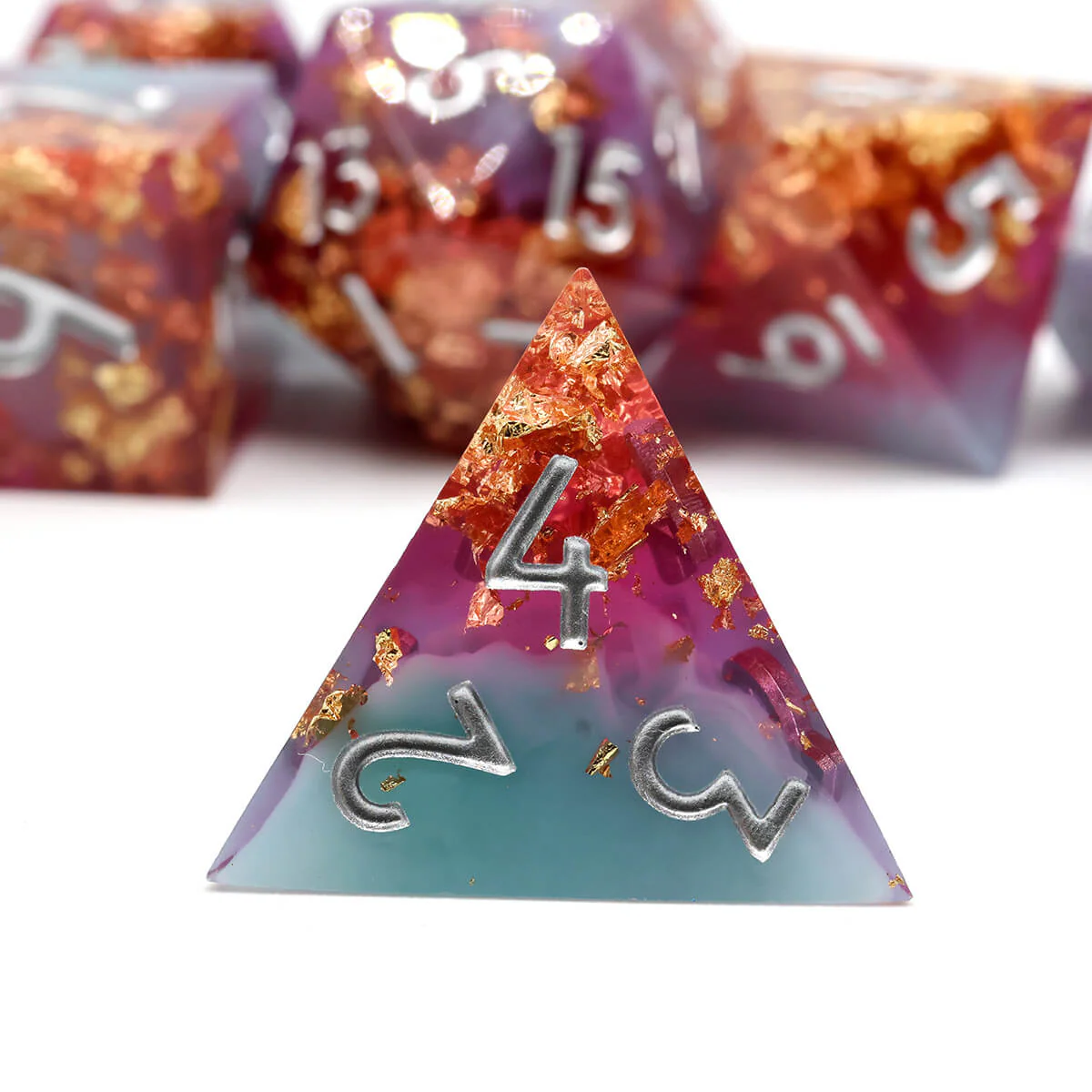 Sharp Edge Spring Garden 7-Piece DND Dice Set - Image 8